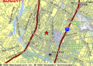 West End's Location